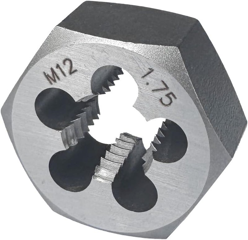 M12 x 1.75 Hex Die Rethreading Die Thread Die Carton Steel For Right Hand